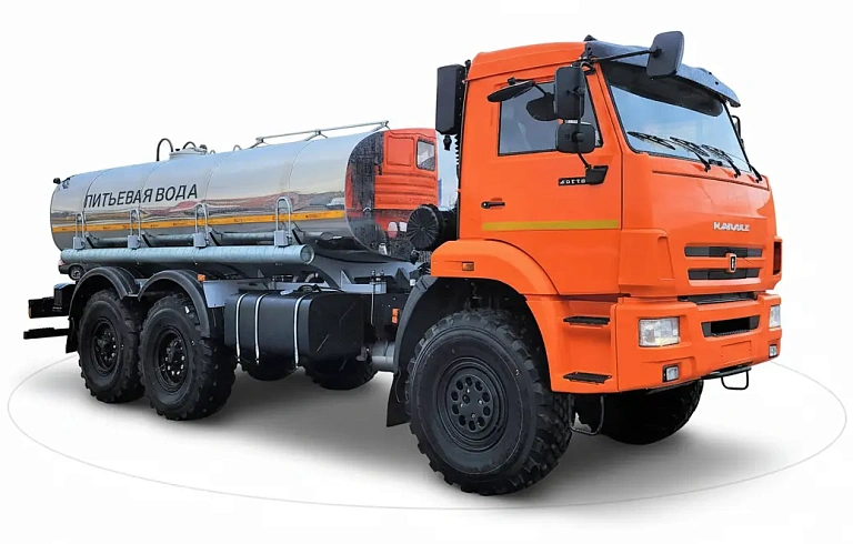 Автоцистерна для питьевой воды и пищевых жидкостей 4671-548-48 (6x6)