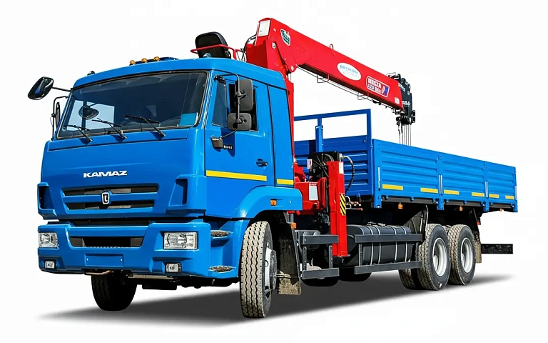 Бортовой автомобиль с КМУ 6590-160155-49 (6x4)