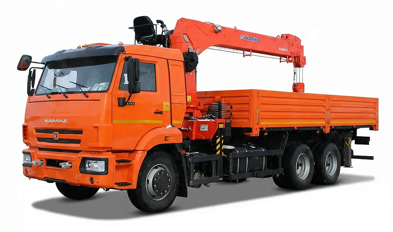 Бортовой автомобиль с КМУ 6590-120955-49 (6x4)