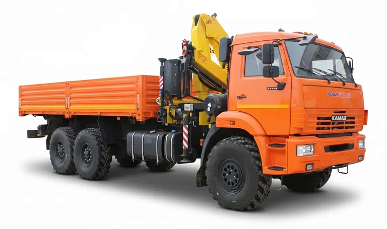 Бортовой автомобиль с КМУ 6591-141791-50 (6x6)