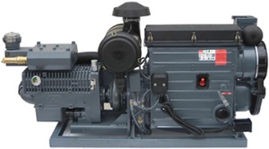 Компрессорный агрегат Bulkline с дизельным приводом для разгрузки сыпучих материалов