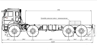 Автомобиль-шасси КАМАЗ-6560-23960-53 (8x8)