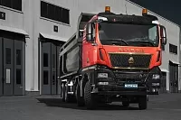Самосвал SITRAK C7H MAX 8х4 с кузовом объемом 27 м3