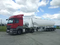 4-х осный комбикормовоз полуприцеп алюминиевый SF4U55