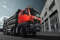 Самосвал SITRAK C7H MAX 8х4 с кузовом объемом 27 м3